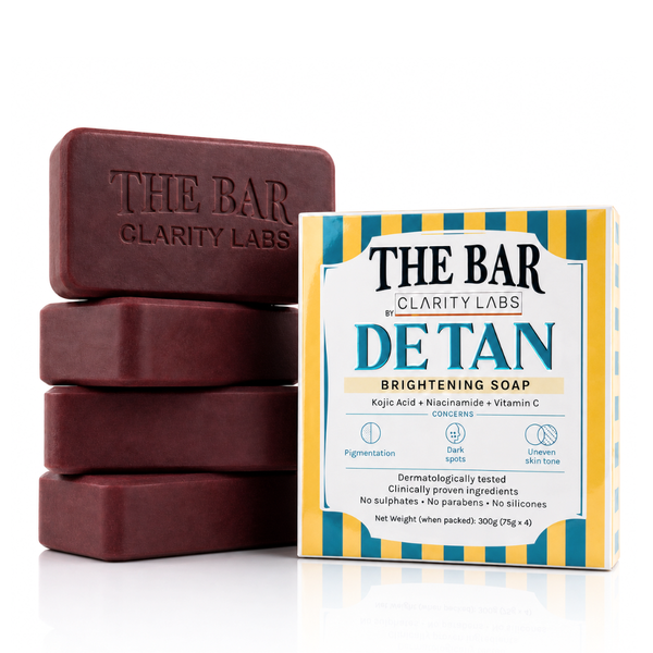 DeTan Brightening Soap - Pack of 4