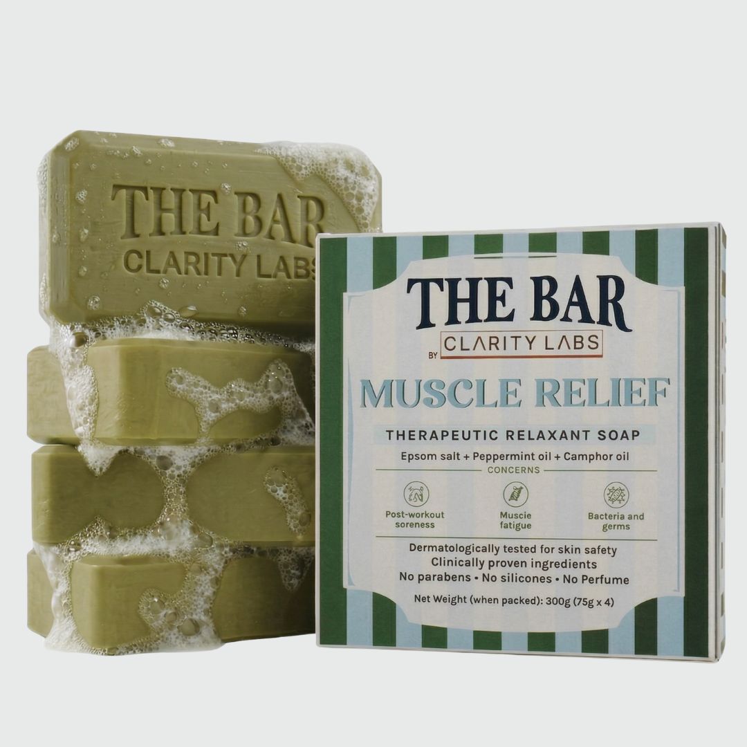 Muscle Relief Soap - Pack of 4