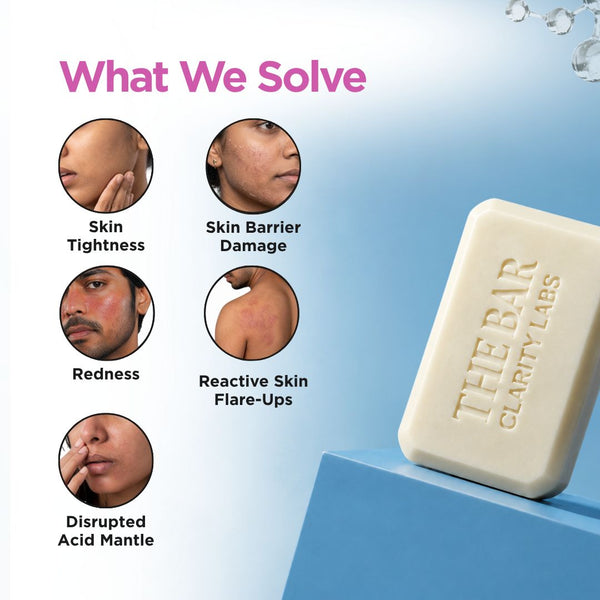 [Combo Pack] Anti Acne Soap + Sensitive Skin Syndet Bar - Pack of 4 + 4