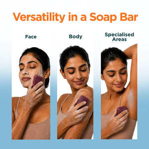 [Combo Pack] Muscle Relief Soap + Detan Soap - Pack of 4 + 4