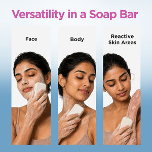 [Combo Pack] Anti Acne Soap + Sensitive Skin Syndet Bar - Pack of 4 + 4