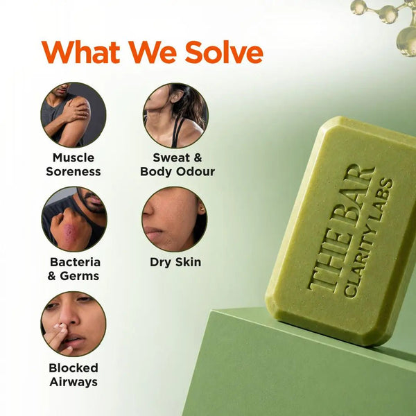 Muscle Relief Soap - Pack of 8